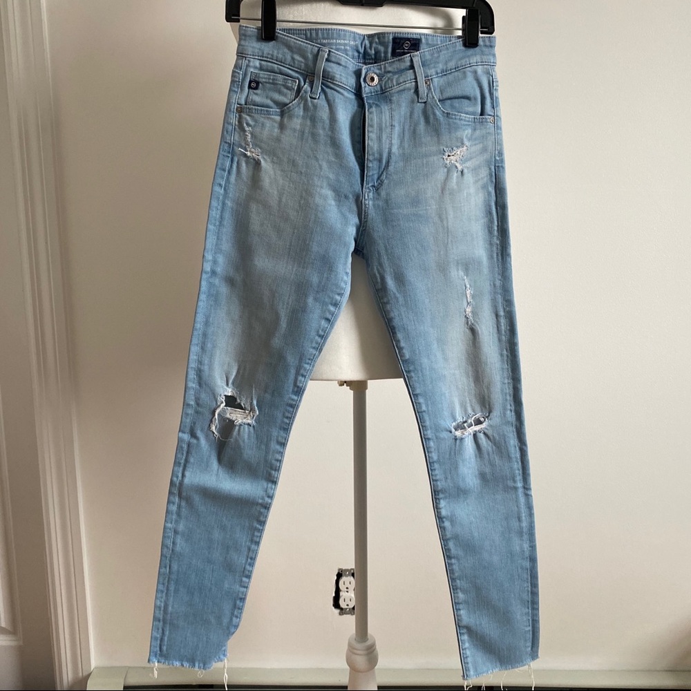 AG Adriano Goldschmied The Farrah Skinny Crop